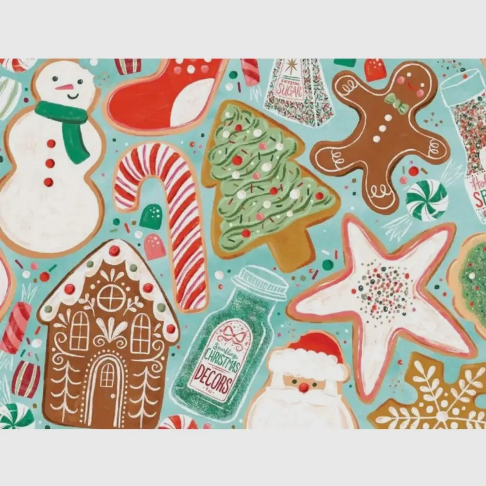 Christmas Puzzle NWT. Puzzlefolk Christmas Cookies 500 Piece Puzzle. Bundle. - Picture 3 of 3